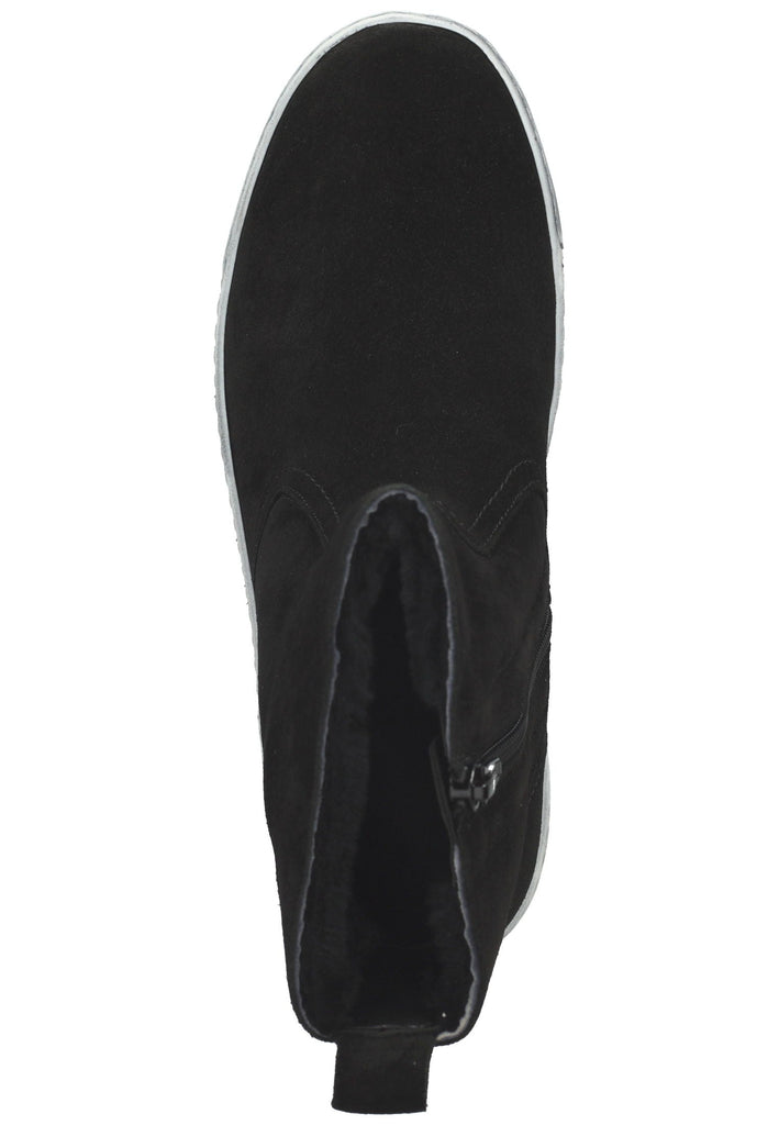 Stiefeletten Gabor Stiefelette Leder Schwarz Warmfutter