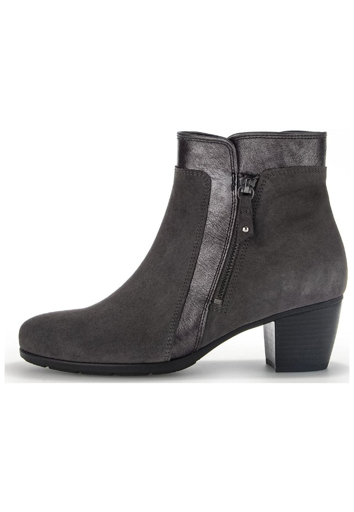 Stiefeletten Gabor Stiefelette Leder/Textil Anthrazit