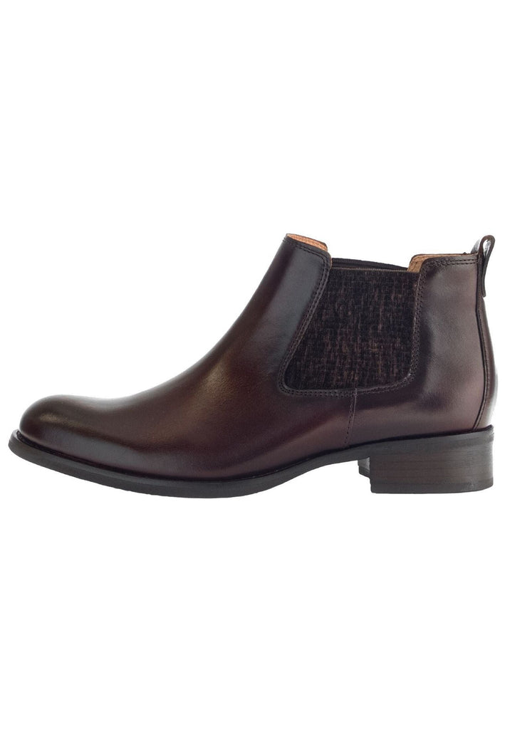 Stiefeletten Gabor Stiefelette Leder/Textil Kastanie