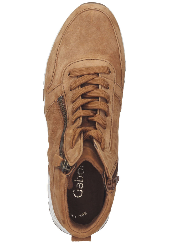 Stiefeletten Gabor Stiefelette Leder Whisky