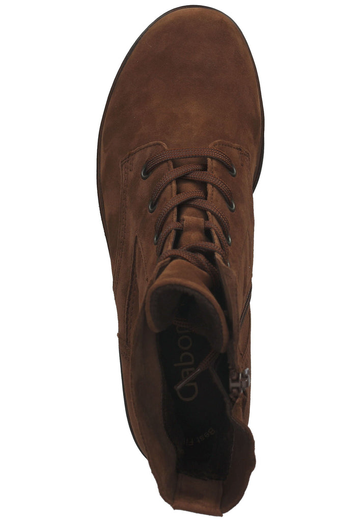 Stiefeletten Gabor Stiefelette Leder Whisky