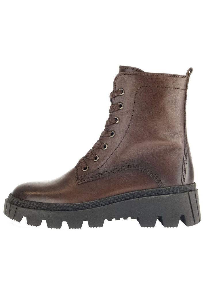 Stiefeletten Gabor Stiefelette Nappaleder Braun Warmfutter