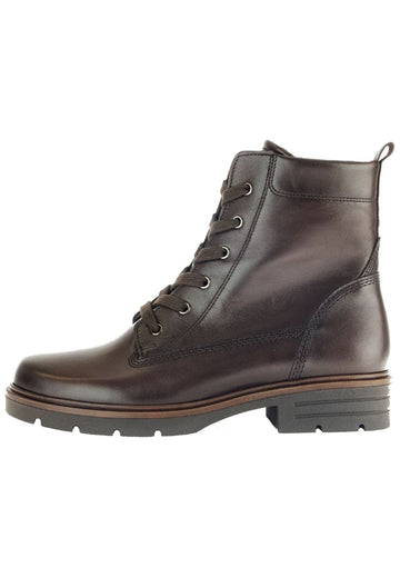 Stiefeletten Gabor Stiefelette Nappaleder Mocca Warmfutter