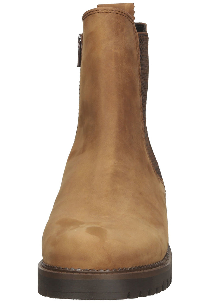 Stiefeletten Gabor Stiefelette Nubukleder Cognac