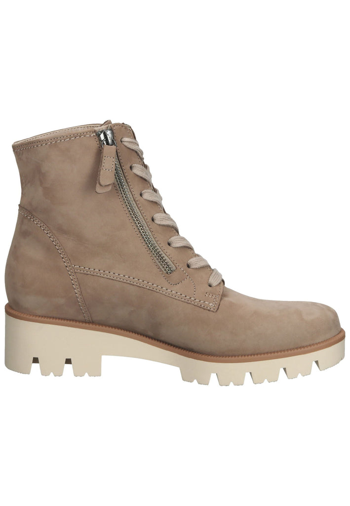 Stiefeletten Gabor Stiefelette Nubukleder Muskat