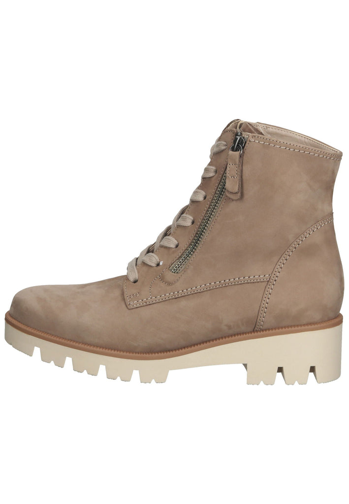 Stiefeletten Gabor Stiefelette Nubukleder Muskat