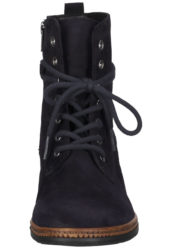 Stiefeletten Gabor Stiefelette Veloursleder Atlantik