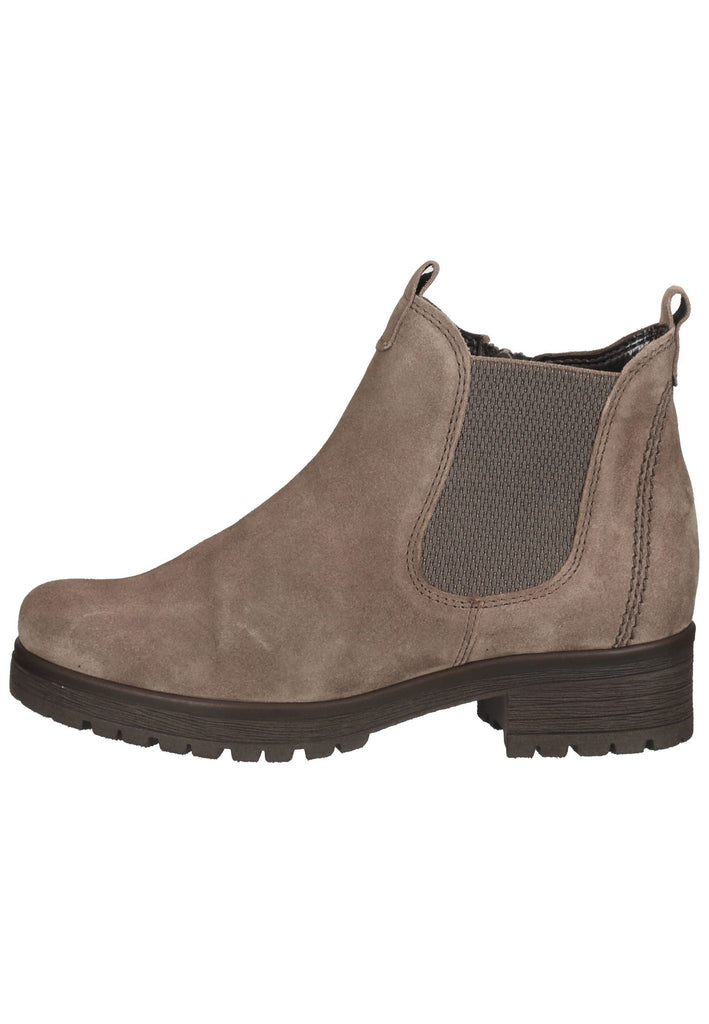 Stiefeletten Gabor Stiefelette Veloursleder Braun