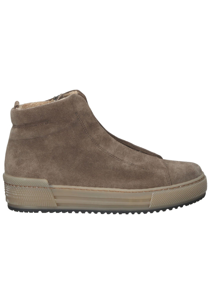 Stiefeletten Gabor Stiefelette Veloursleder Braun
