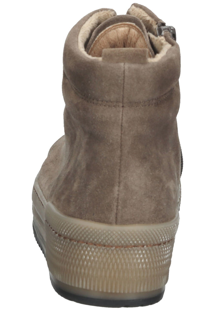 Stiefeletten Gabor Stiefelette Veloursleder Braun