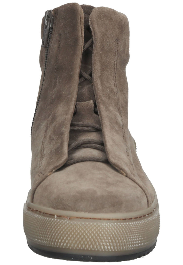 Stiefeletten Gabor Stiefelette Veloursleder Braun