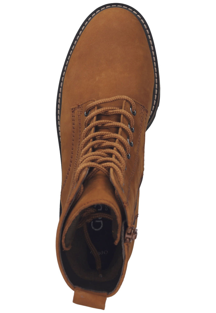 Stiefeletten Gabor Stiefelette Veloursleder Copper