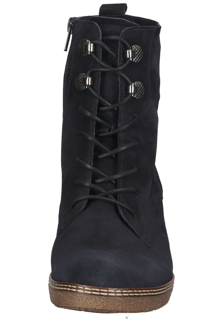 Stiefeletten Gabor Stiefelette Veloursleder Dunkelblau