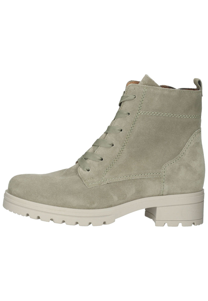Stiefeletten Gabor Stiefelette Veloursleder Grün