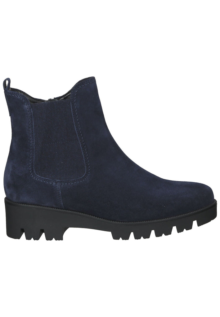 Stiefeletten Gabor Stiefelette Veloursleder Marine