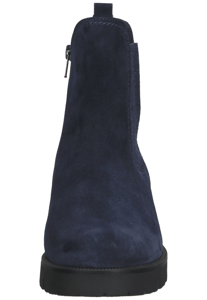 Stiefeletten Gabor Stiefelette Veloursleder Marine