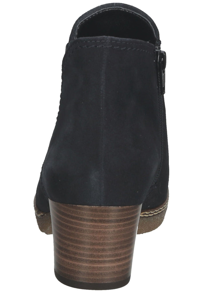 Stiefeletten Gabor Stiefelette Veloursleder Pazifik