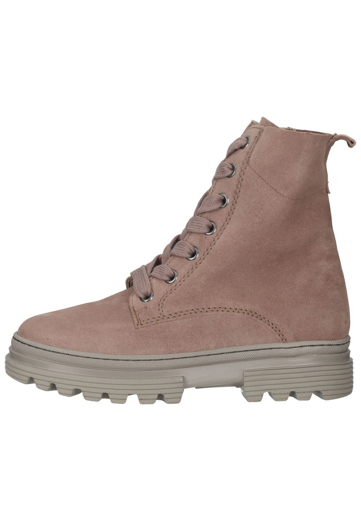 Stiefeletten Gabor Stiefelette Veloursleder Rose