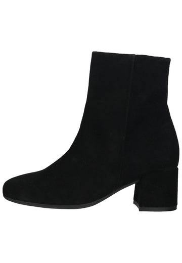Stiefeletten Gabor Stiefelette Veloursleder Schwarz
