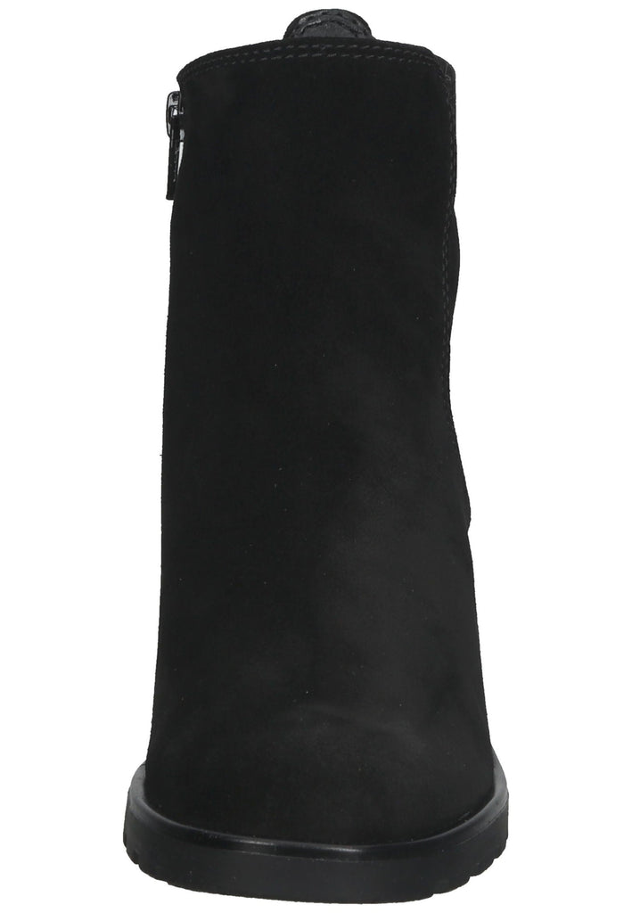 Stiefeletten Gabor Stiefelette Veloursleder Schwarz