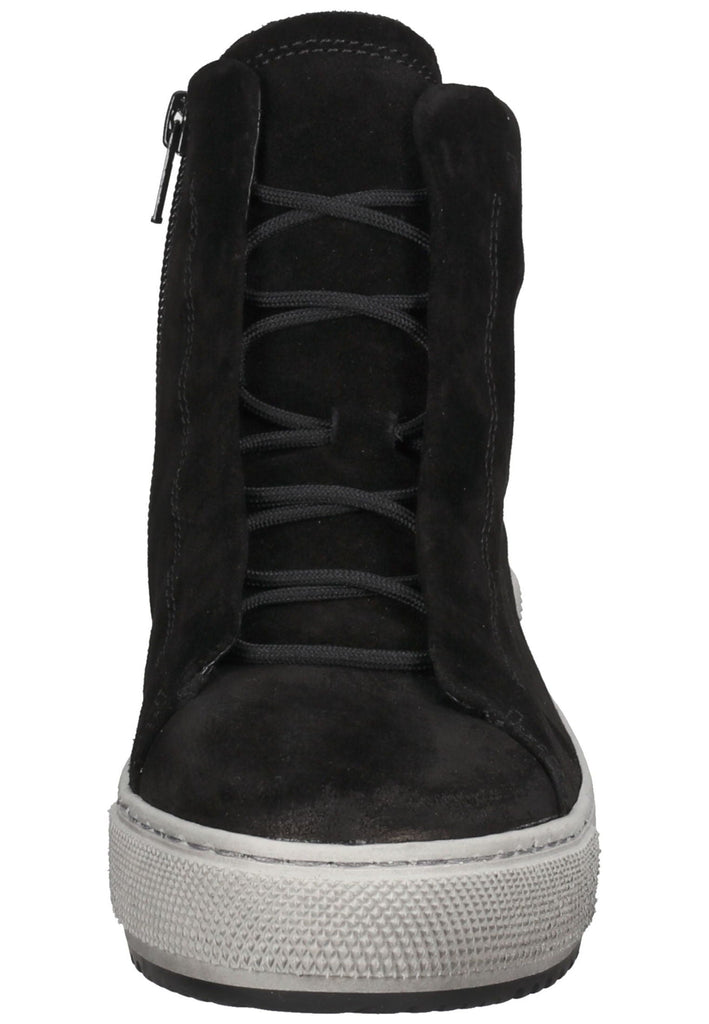 Stiefeletten Gabor Stiefelette Veloursleder Schwarz