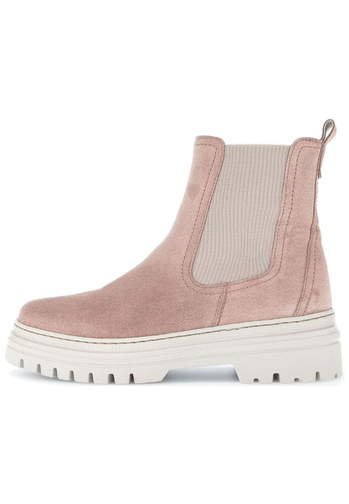 Stiefeletten Gabor Stiefelette Veloursleder/Textil Rose