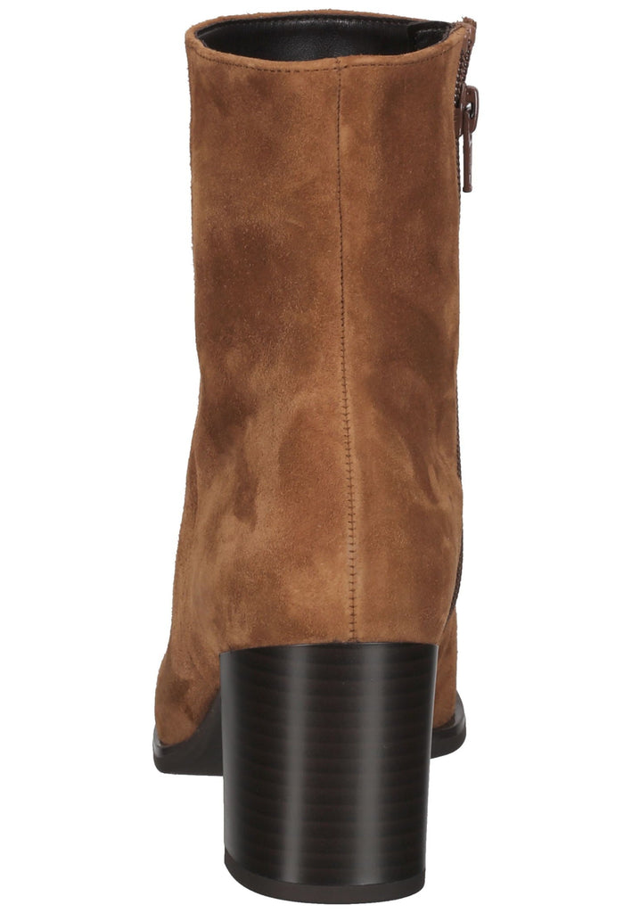 Stiefeletten Gabor Stiefelette Veloursleder Whisky