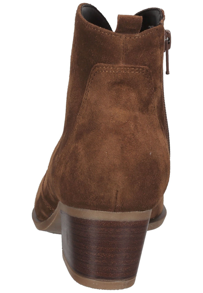 Stiefeletten Gabor Stiefelette Veloursleder Whisky