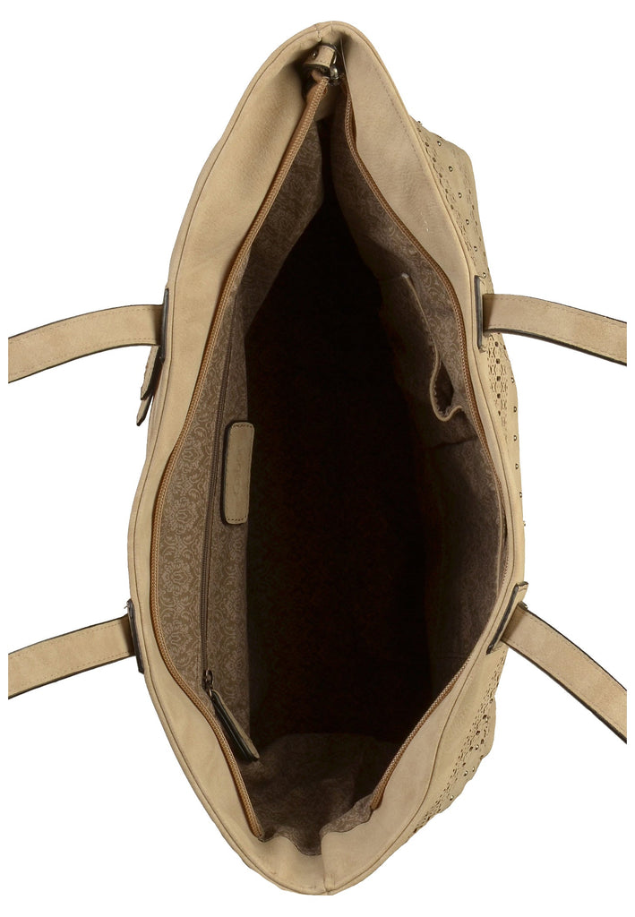 Gabor Taschen Lederimitat Beige