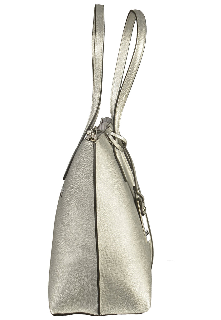 Gabor Taschen Lederimitat Silber