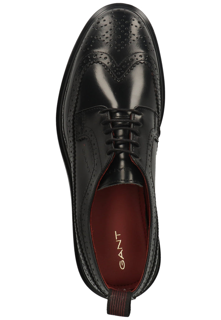 GANT Halbschuhe Leder Schwarz