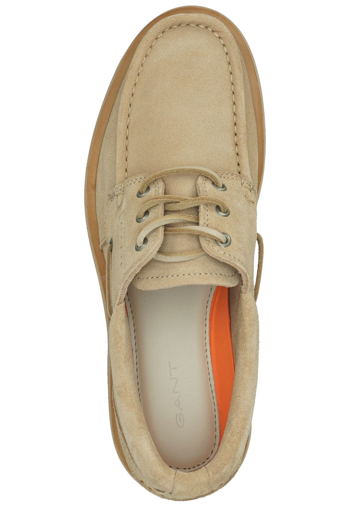 GANT Halbschuhe Veloursleder Beige