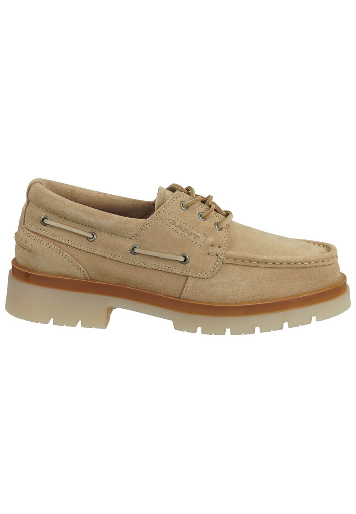 GANT Halbschuhe Veloursleder Beige