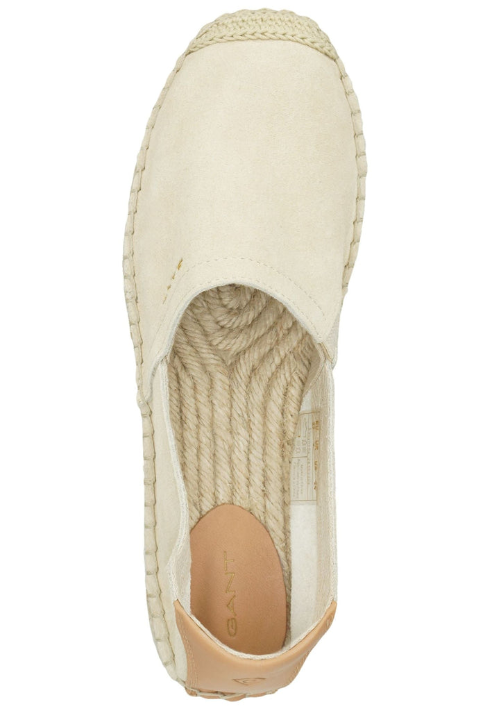 GANT Halbschuhe Veloursleder Beige