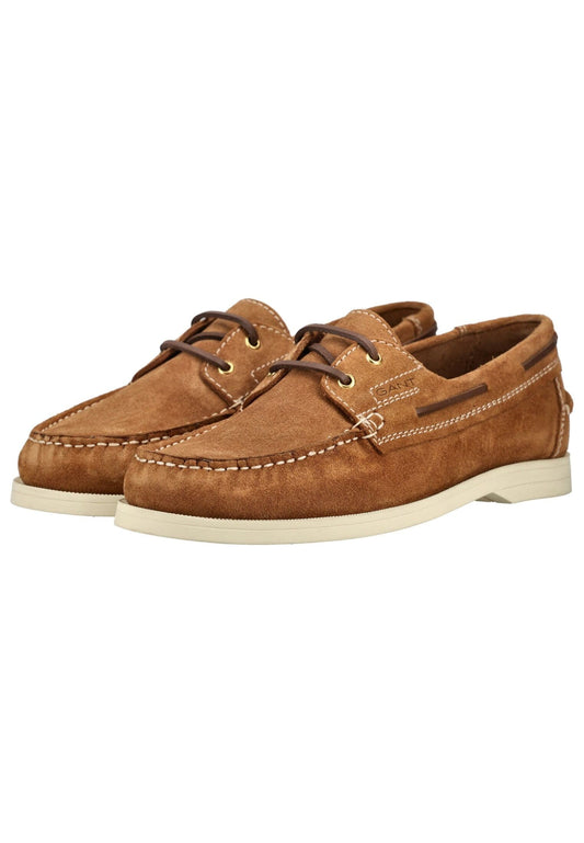 GANT Halbschuhe Veloursleder Sand