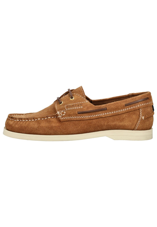 GANT Halbschuhe Veloursleder Sand