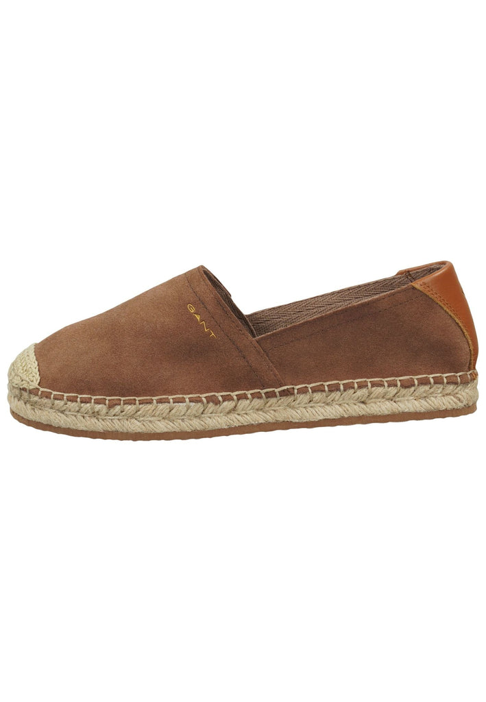 GANT Halbschuhe Veloursleder Walnut