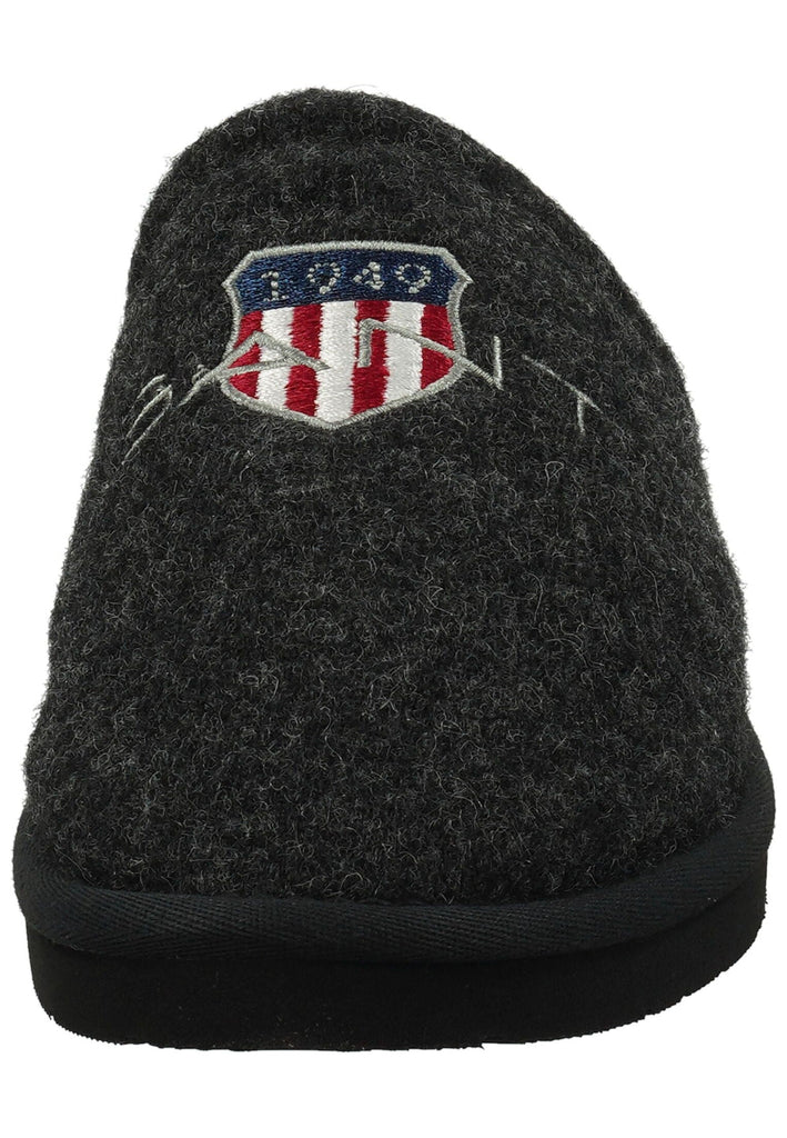GANT Hausschuhe Wolle Schwarz