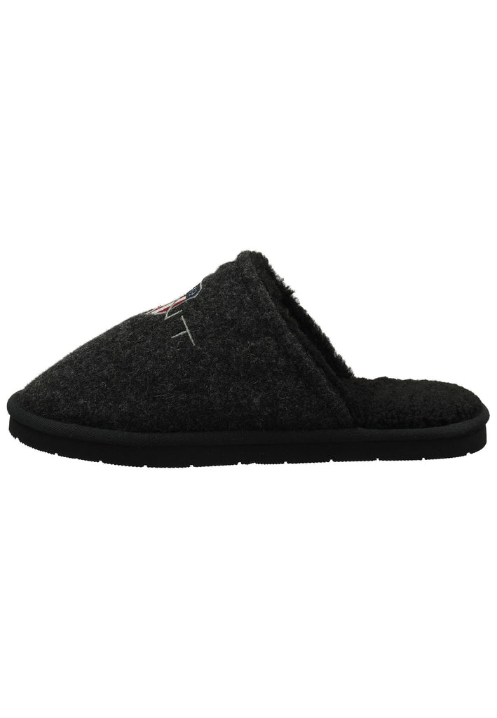 GANT Hausschuhe Wolle Schwarz