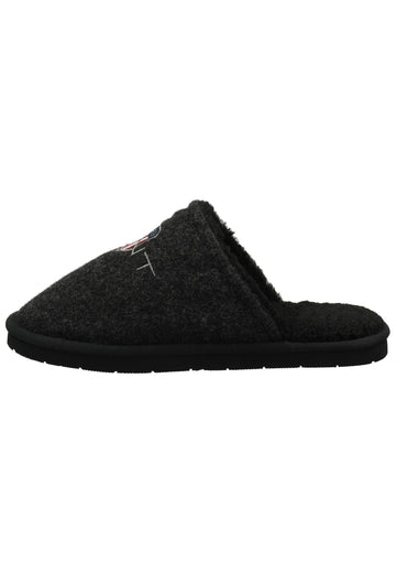 GANT Hausschuhe Wolle Schwarz