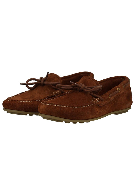 GANT Mokassin Veloursleder Cognac