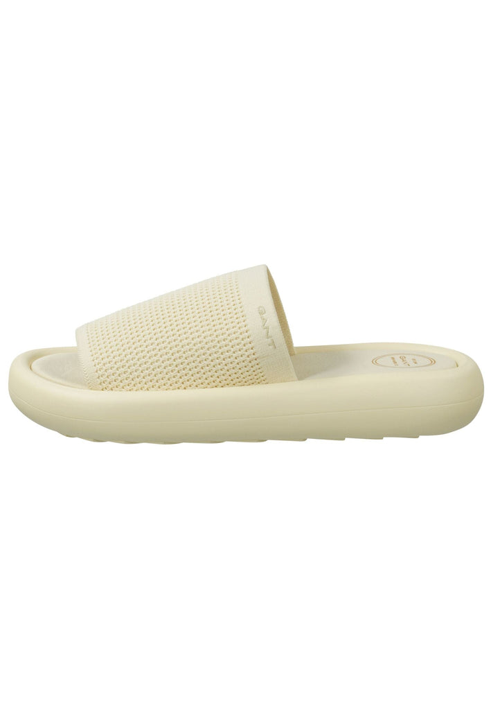 GANT Pantoletten Lederimitat Beige