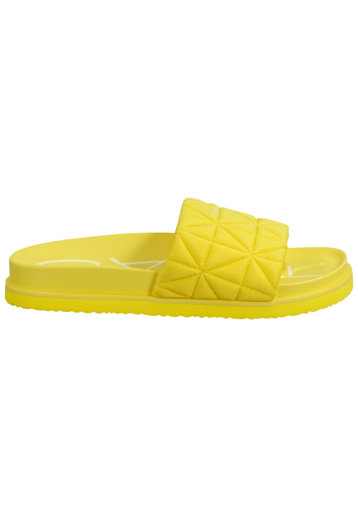 GANT Pantoletten Lederimitat Gelb