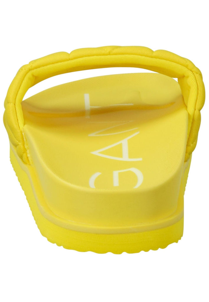 GANT Pantoletten Lederimitat Gelb