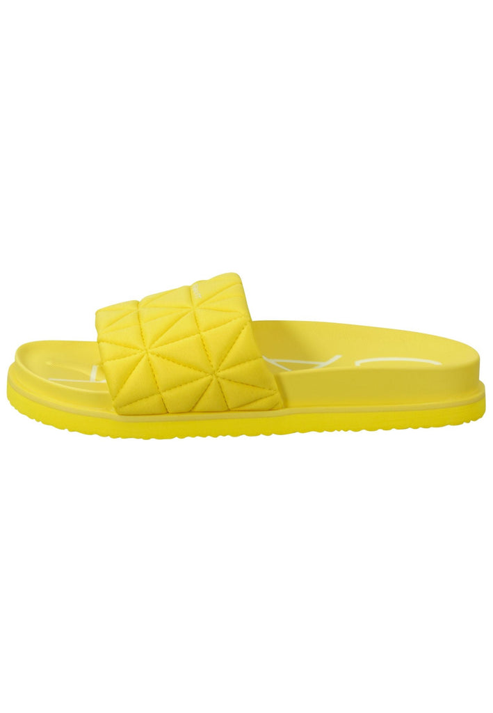 GANT Pantoletten Lederimitat Gelb