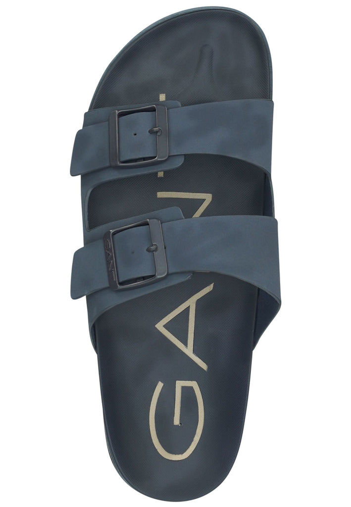 GANT Pantoletten Lederimitat Marine