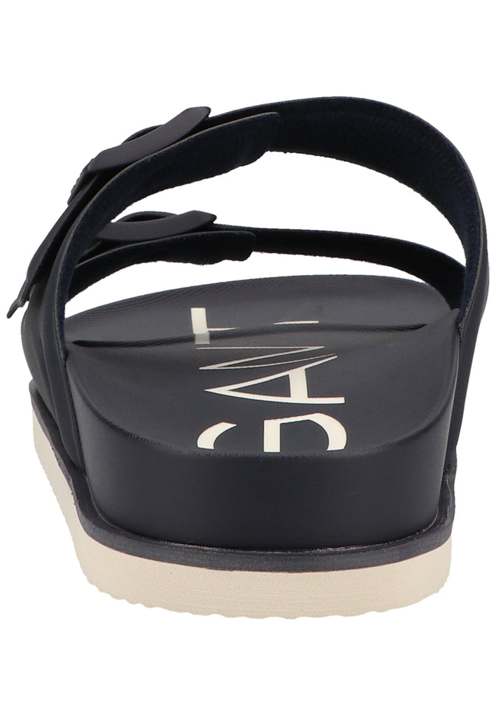 GANT Pantoletten Lederimitat Marine