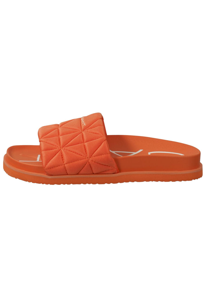 GANT Pantoletten Lederimitat Orange