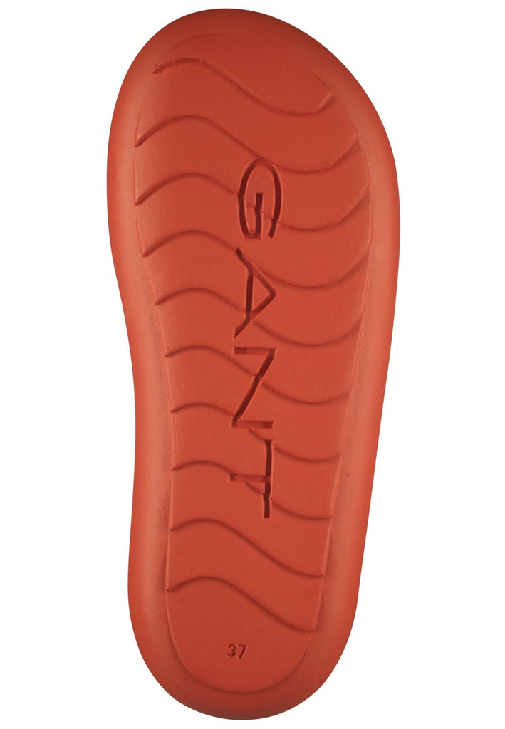 GANT Pantoletten Lederimitat Orange
