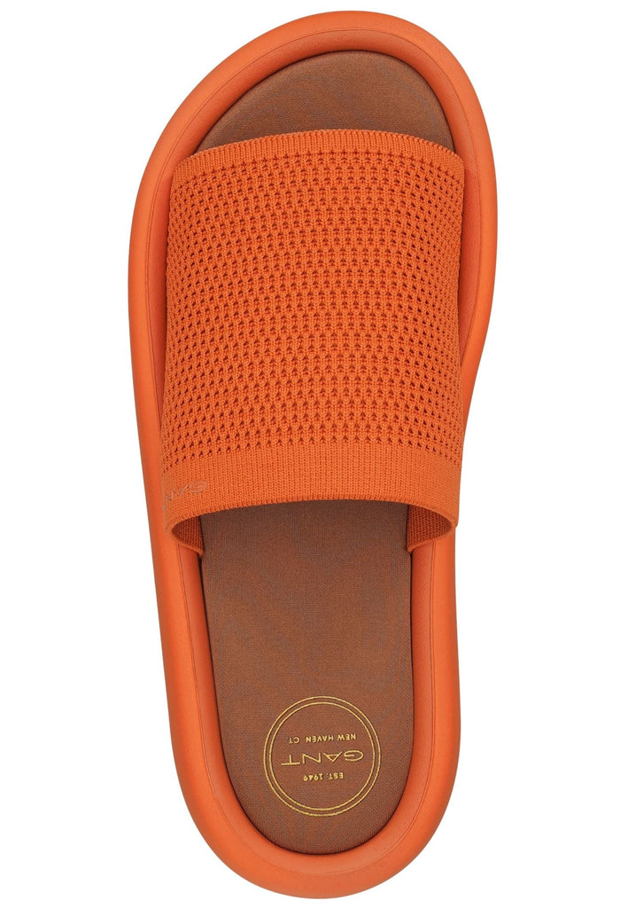 GANT Pantoletten Lederimitat Orange